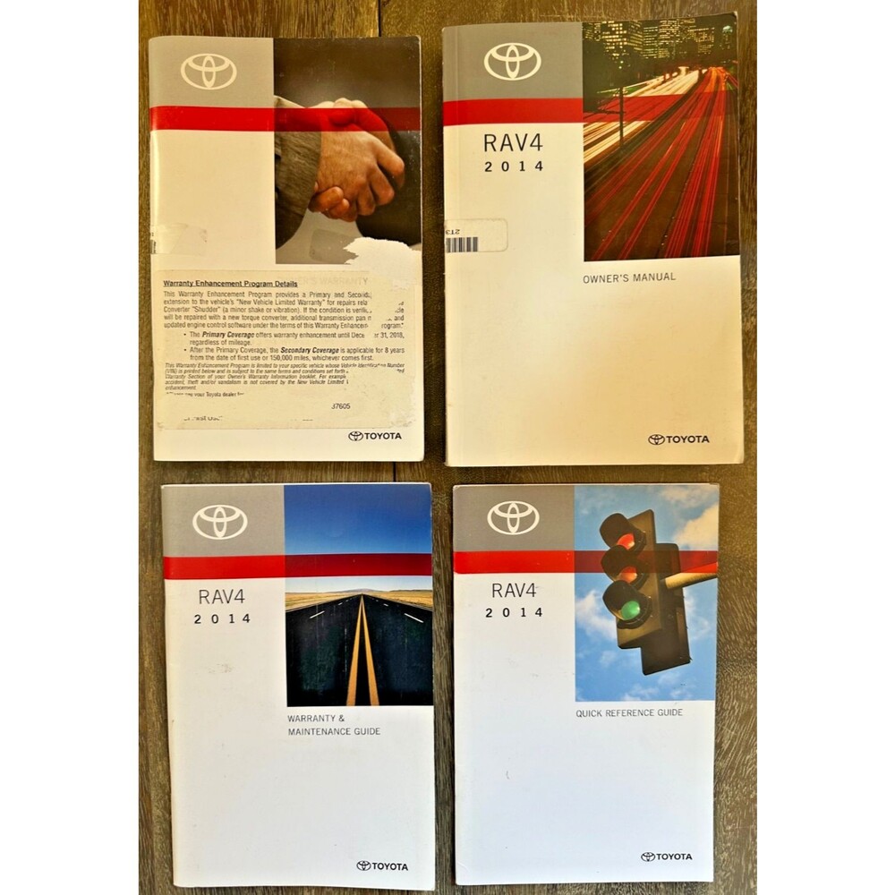 2014 Toyota RAV4 Owners Manual Literature Paperwork